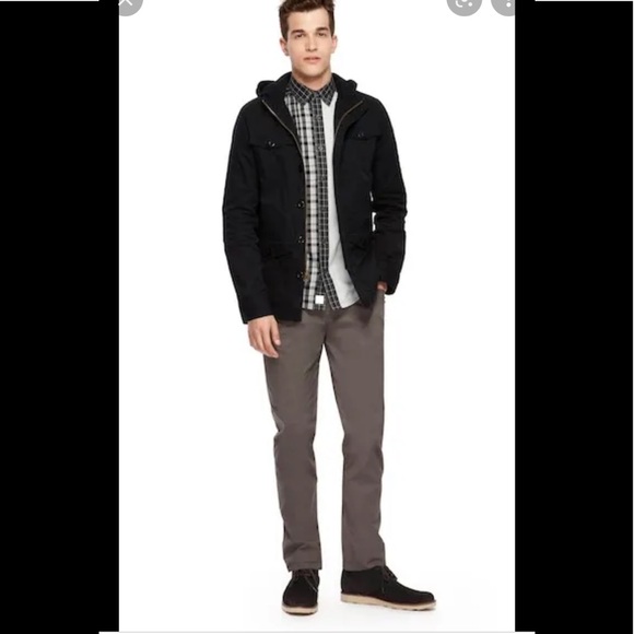 ODIN New York at target black hooded jacket mens small womens medium - Picture 7 of 8